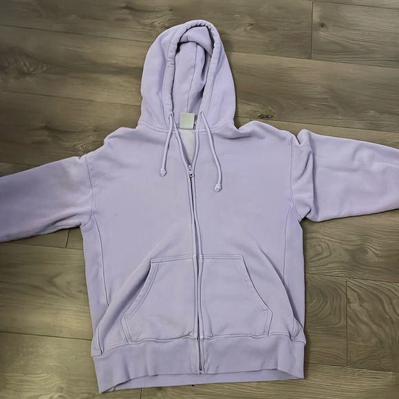 TNA Cozy Fleece Boyfriend Boxy Zip Hoodie (GREAT CONDITION) - Picture 1 of 3